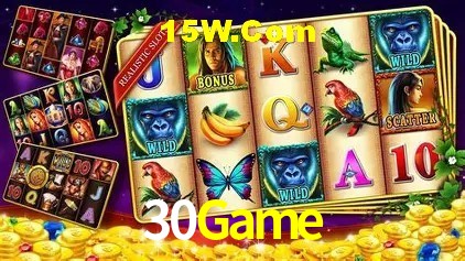 Interface moderna da plataforma 30Game