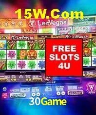 Slots com jackpots e giros grátis na 30Game